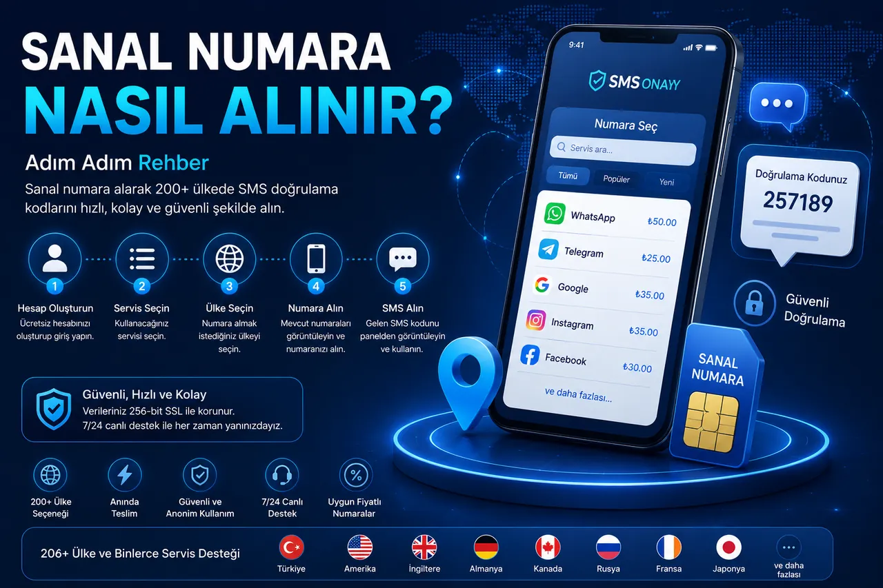 Sanal Numara Nasıl Alınır? Adım Adım Rehber